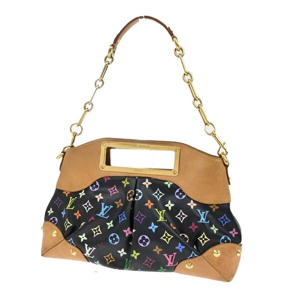 LOUIS VUITTON Judy MM Chain Hand Bag Monogram Multi Leather BK M40256 54RL420 - Picture 1 of 16